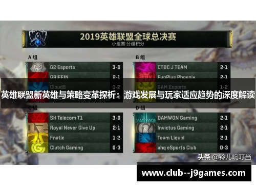 英雄联盟新英雄与策略变革探析：游戏发展与玩家适应趋势的深度解读